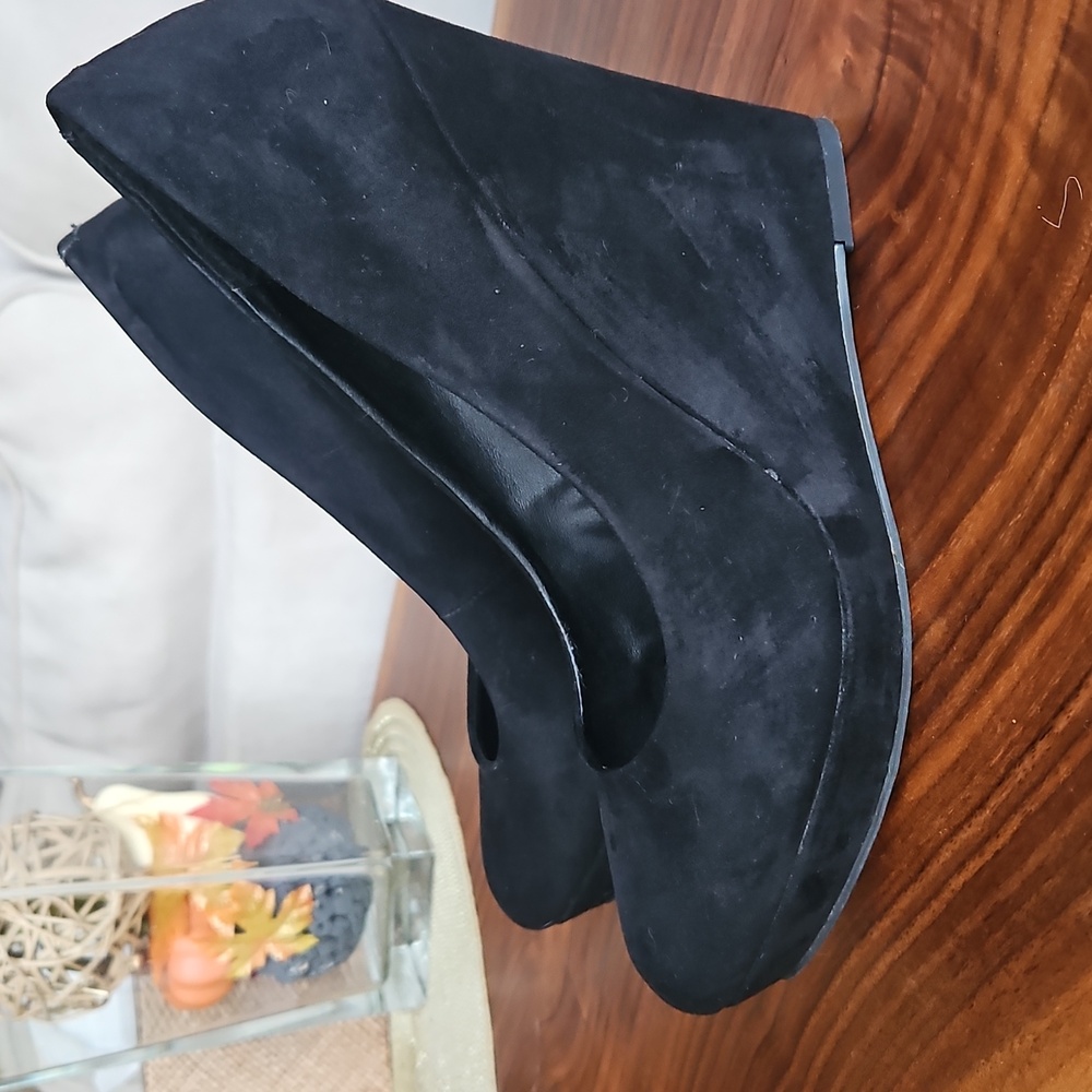 Madden Girl Suede Wedge Shoes